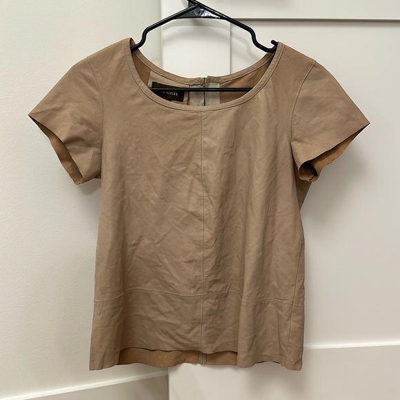 Danier Genuine Leather Shirt - Picture 1 of 6